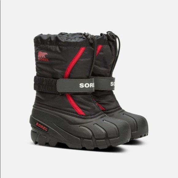 Sorel Other - Sorel Flurry Weather Resistant Black Snow Boot 2